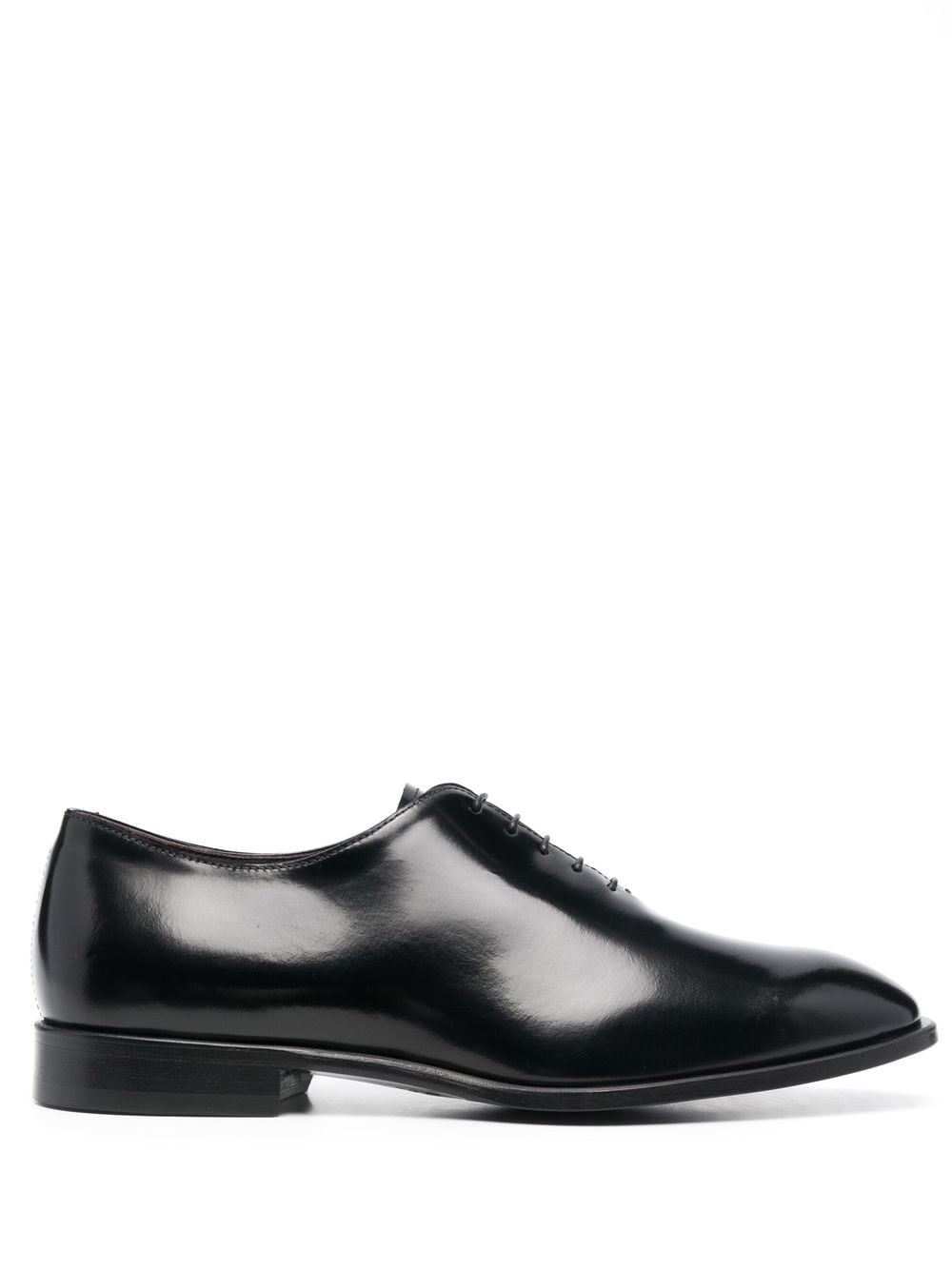 Canali polished leather Oxford shoes - Black von Canali