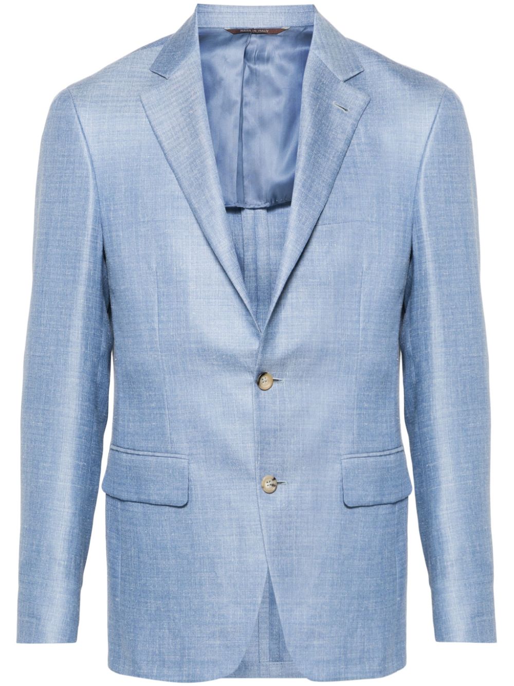 Canali single-breasted blazer - Blue von Canali