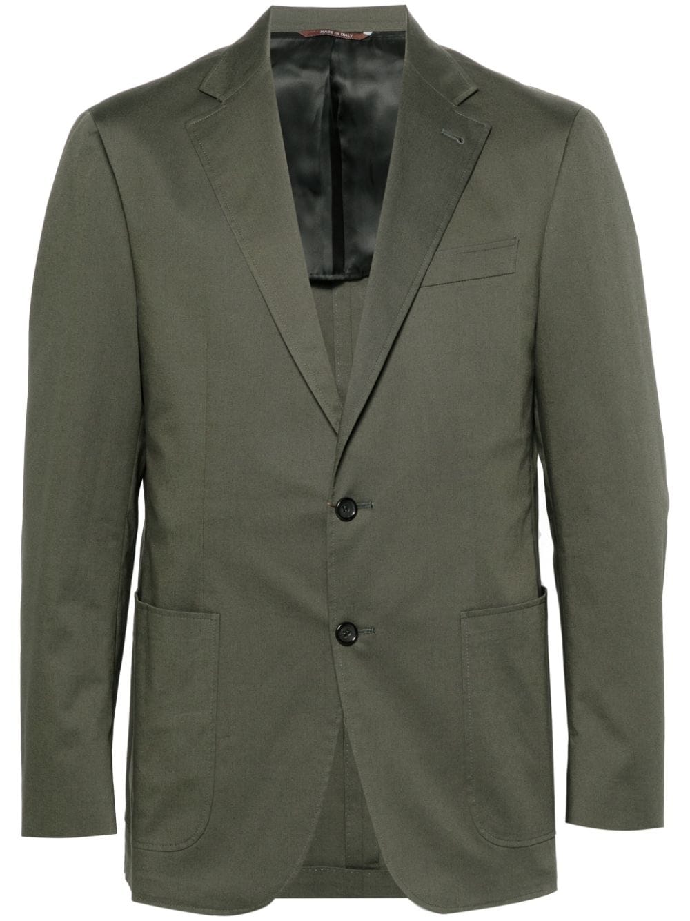 Canali single-breasted blazer - Green von Canali