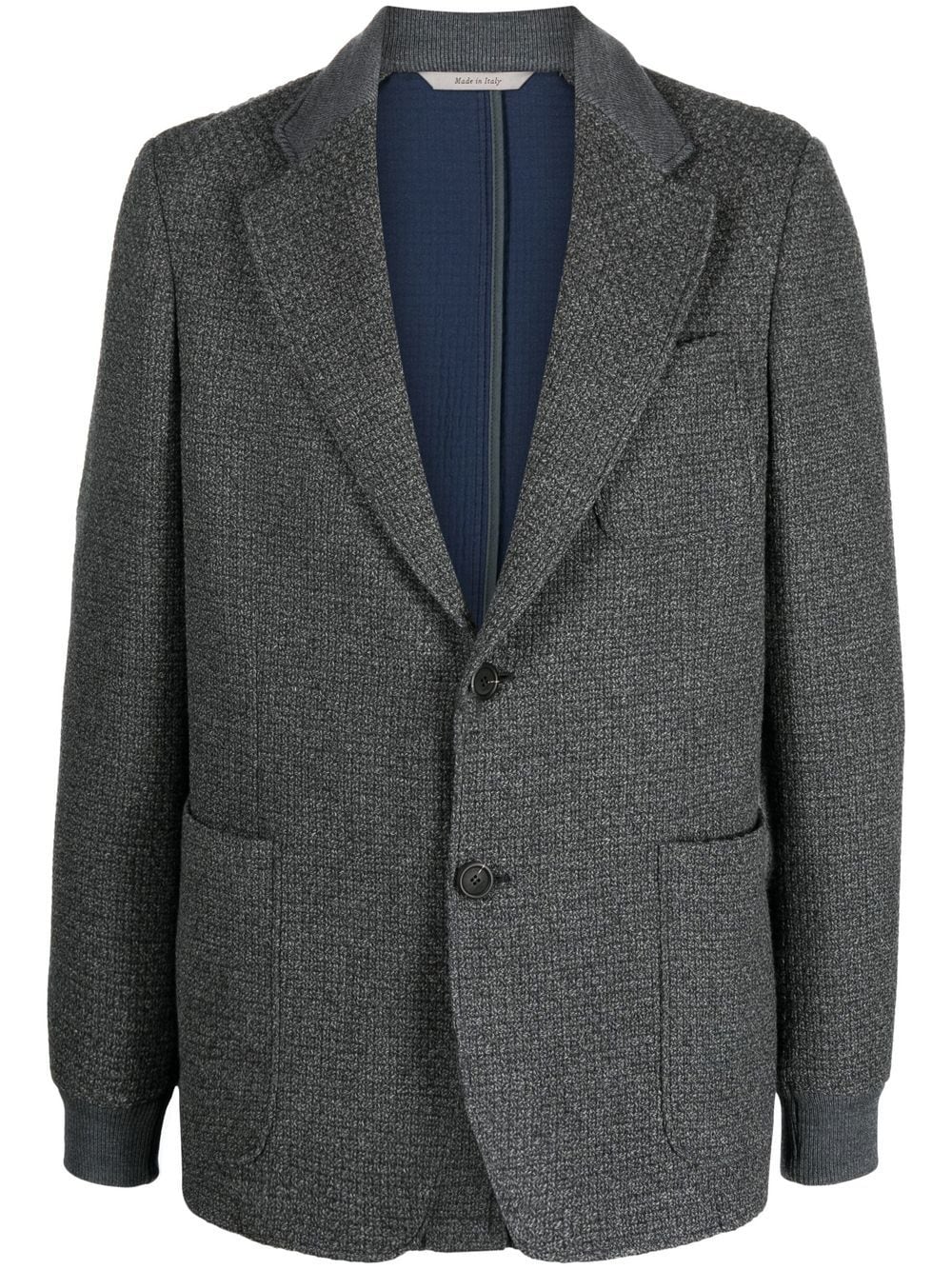 Canali single-breasted fitted blazer - Grey von Canali