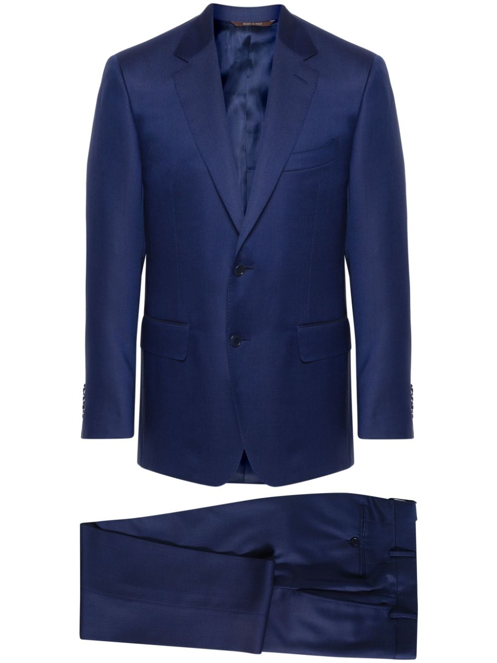 Canali single-breasted wool suit - Blue von Canali