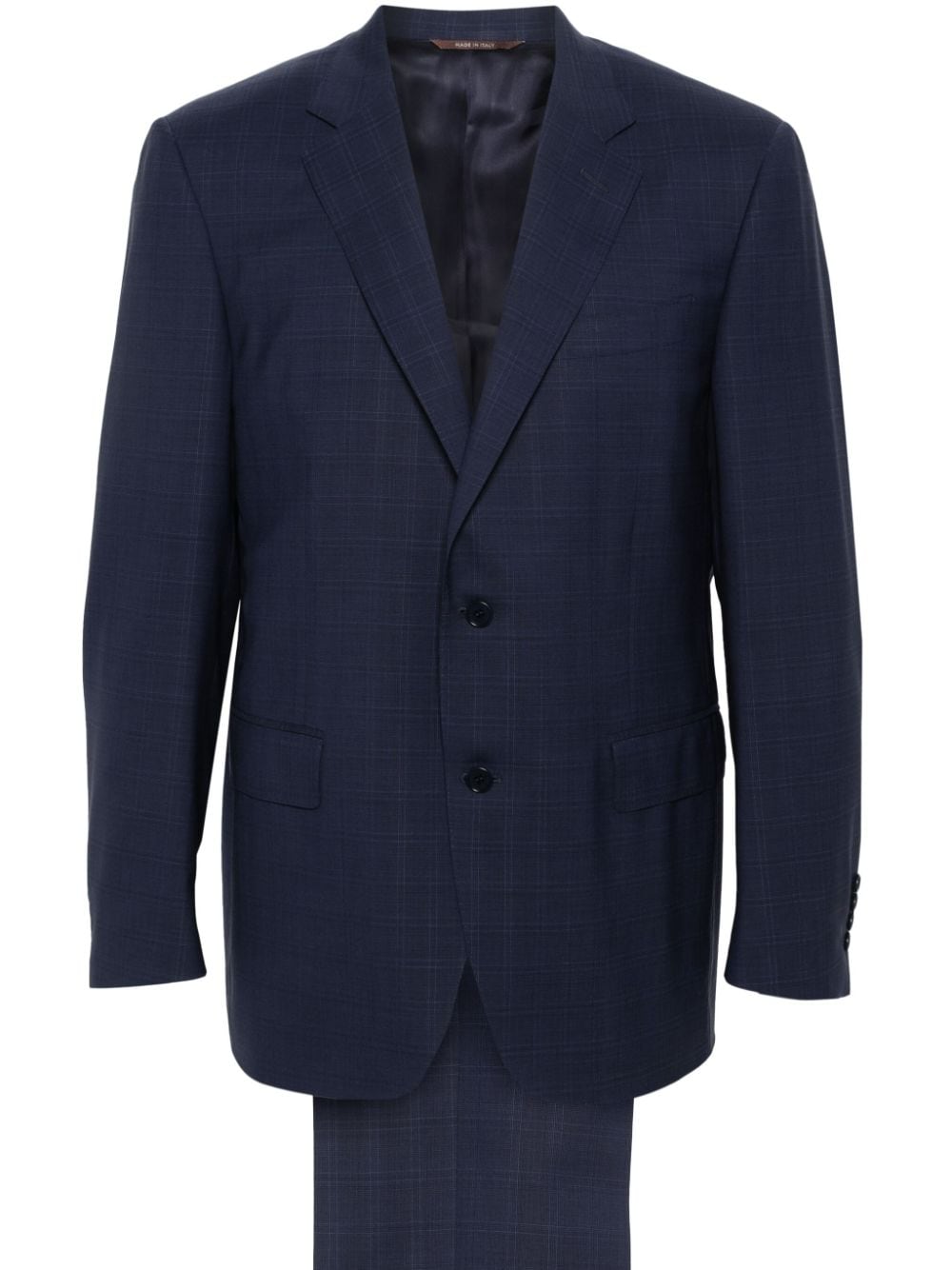 Canali single-breasted wool suit - Blue von Canali