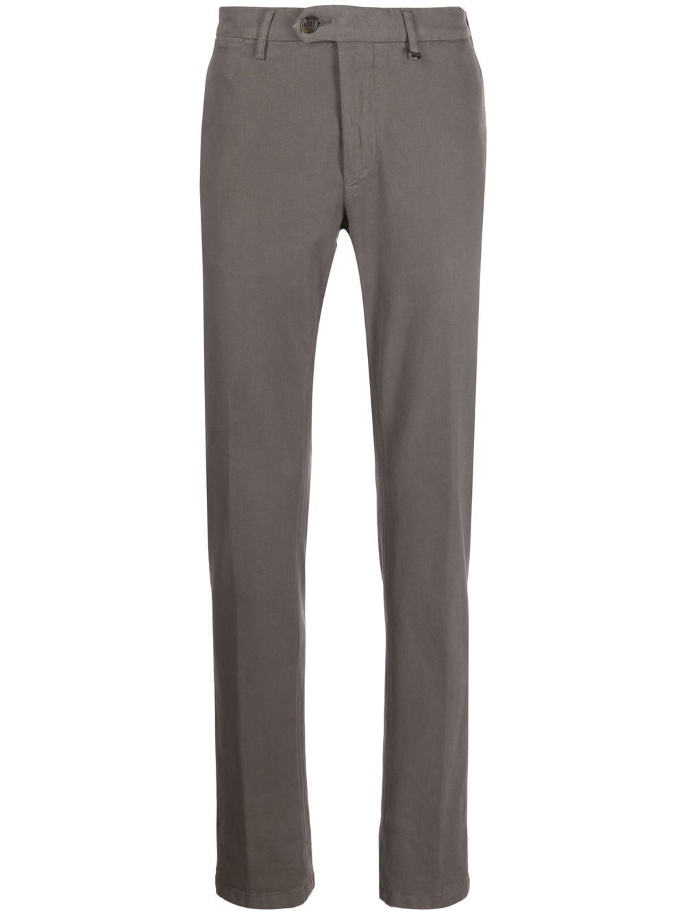 Canali slim-cut trousers - Grey von Canali