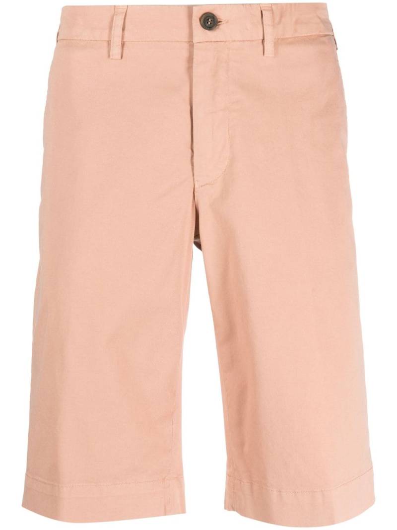 Canali straight-leg chino shorts - Pink von Canali