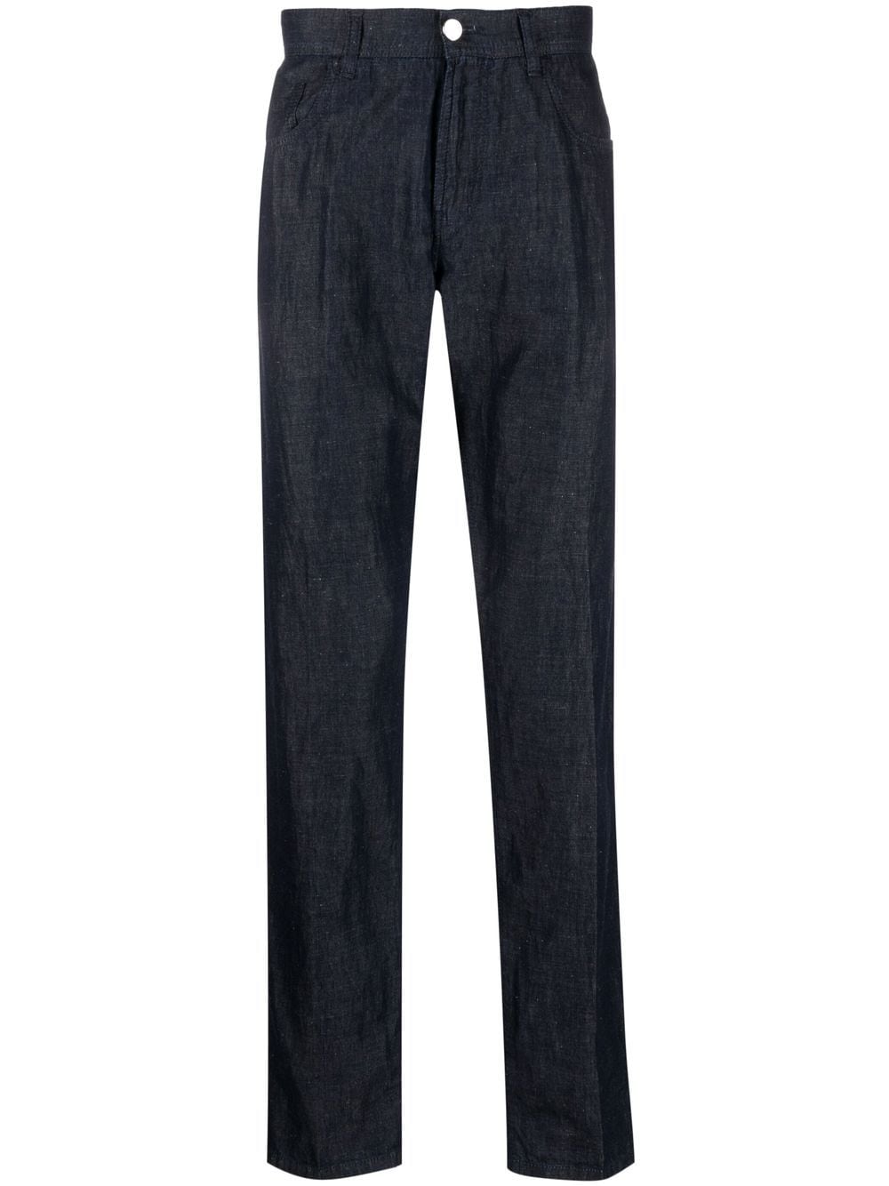 Canali straight-leg trousers - Blue von Canali