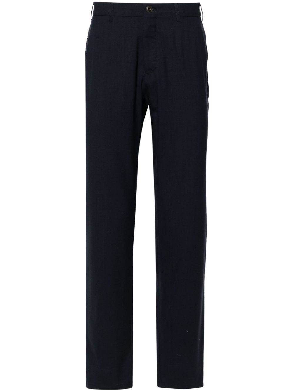 Canali tailored tapered trousers - Blue von Canali