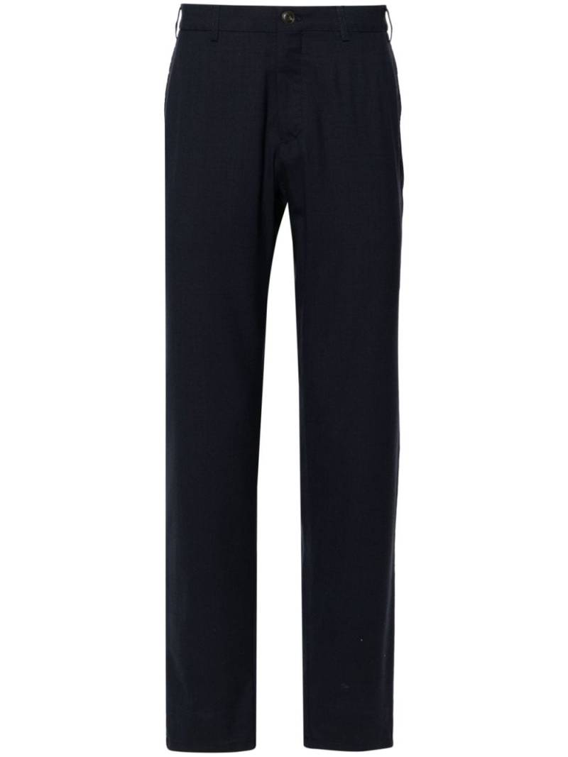 Canali tailored tapered trousers - Blue von Canali