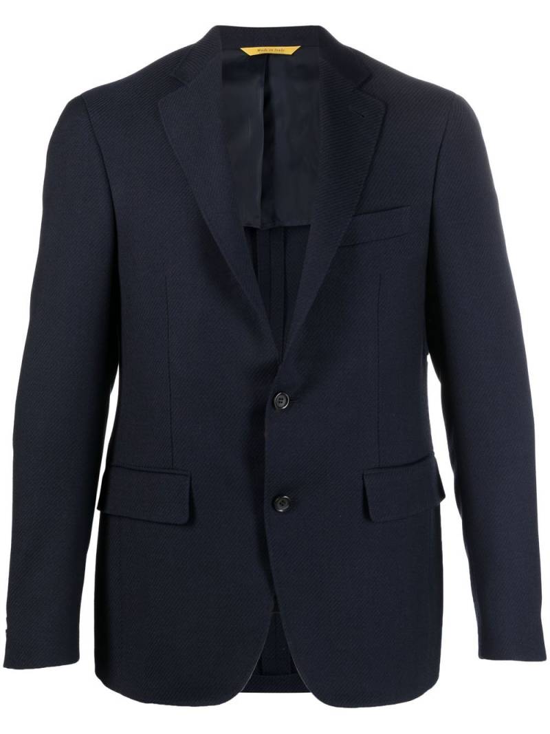 Canali tailored wool blazer - Blue von Canali