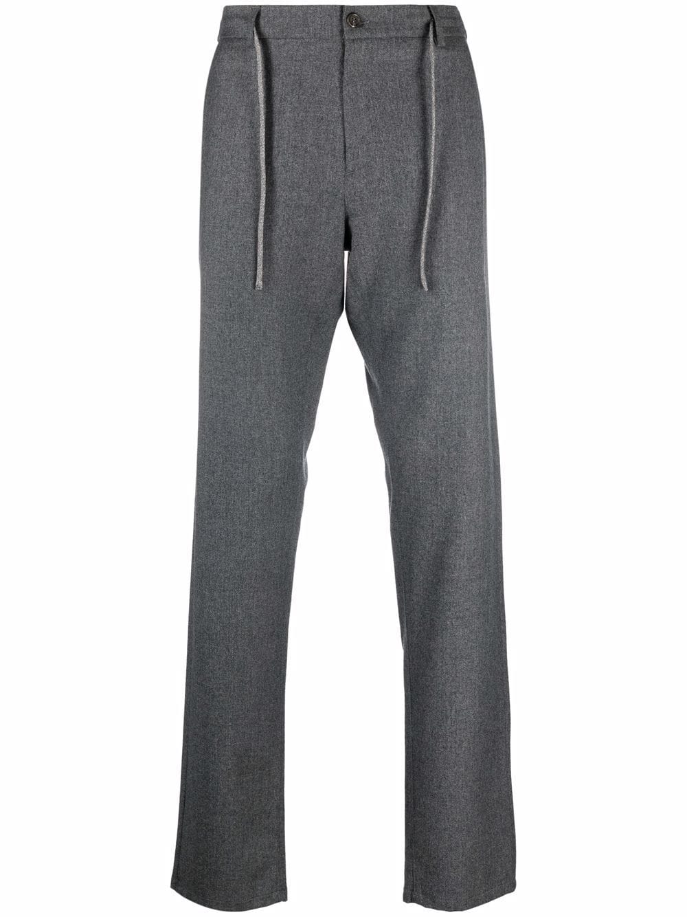 Canali wool track pants - Grey von Canali