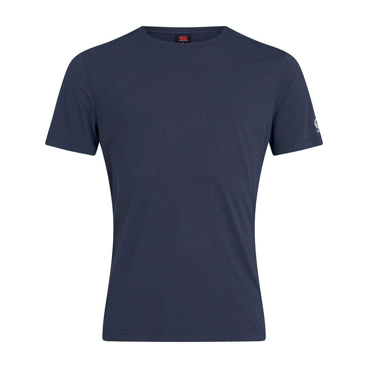 Tshirt Club Plain Herren Marine M von Canterbury