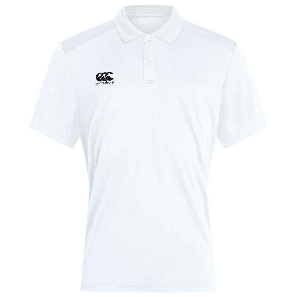 Club Dry Poloshirt Herren Weiss XXL von Canterbury