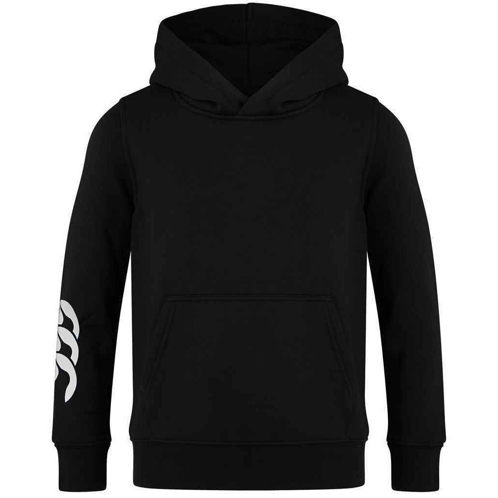 "club" Kapuzenpullover Jungen Schwarz 116 von Canterbury