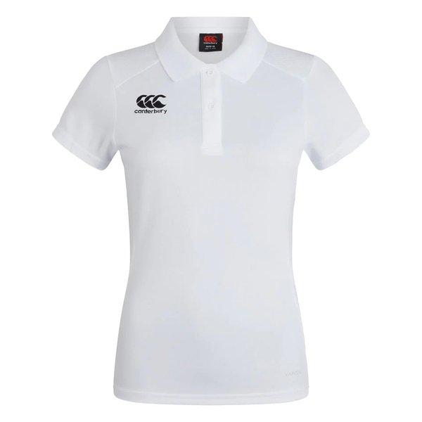 Club Dry Poloshirt Damen Weiss 34 von Canterbury