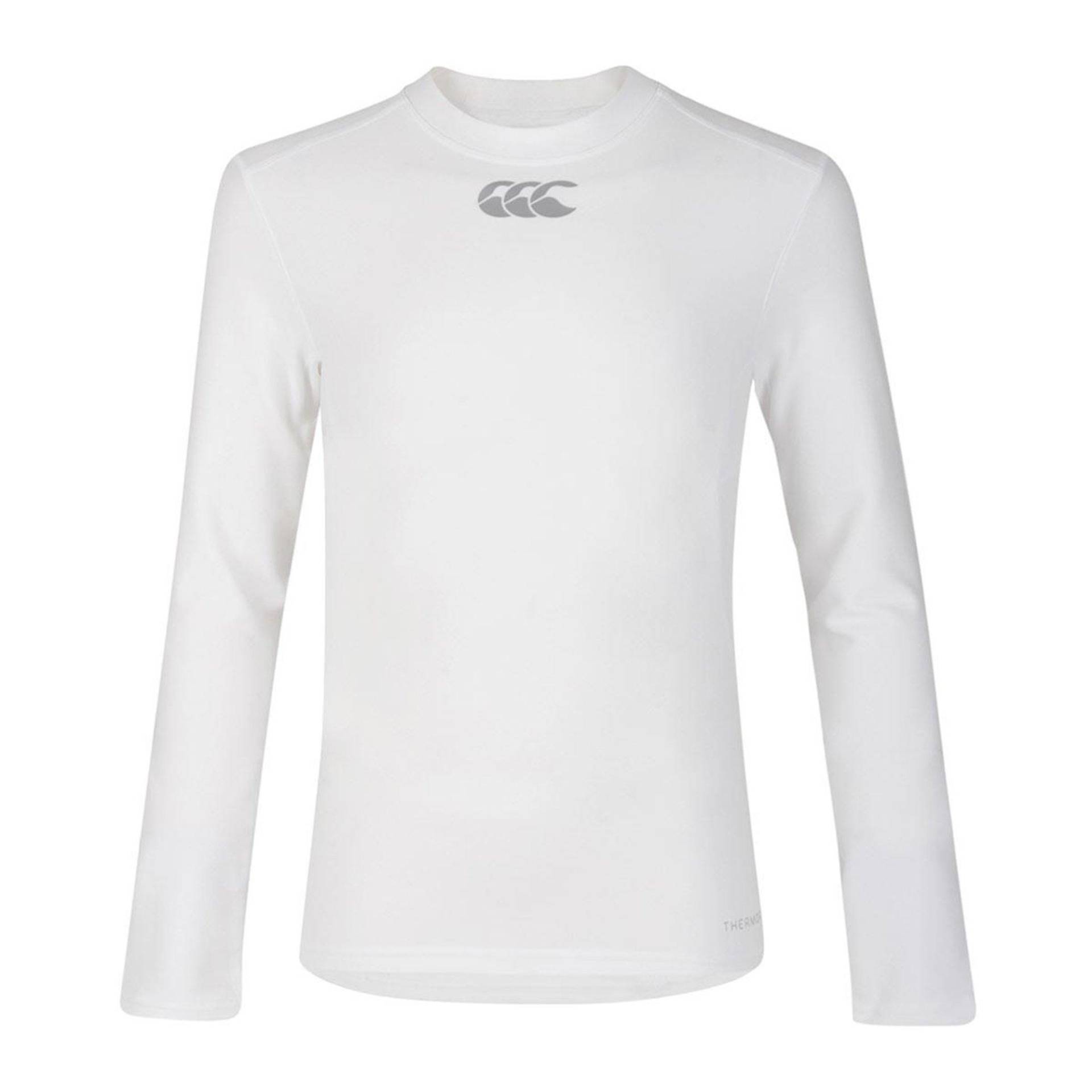 Langarm Thermoreg Base Layer Top Unisex Weiss M von Canterbury