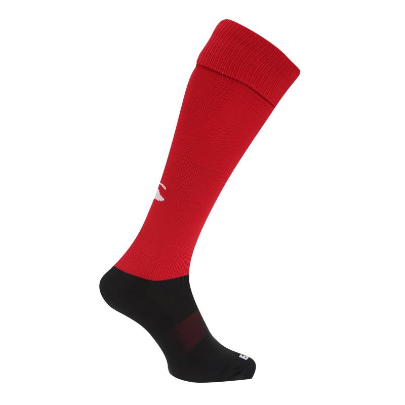 Rugby Sportsocken Herren Rot Bunt M von Canterbury