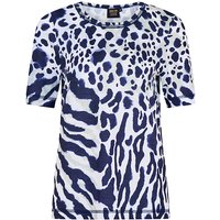 CANYON Damen T-Shirt Animalprint dunkelblau | 38 von Canyon