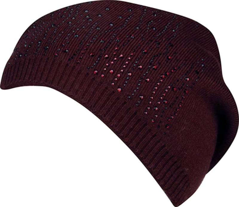 Capelli New York Beanie, (Packung), mit Metall-Logo an der Krempe von Capelli New York