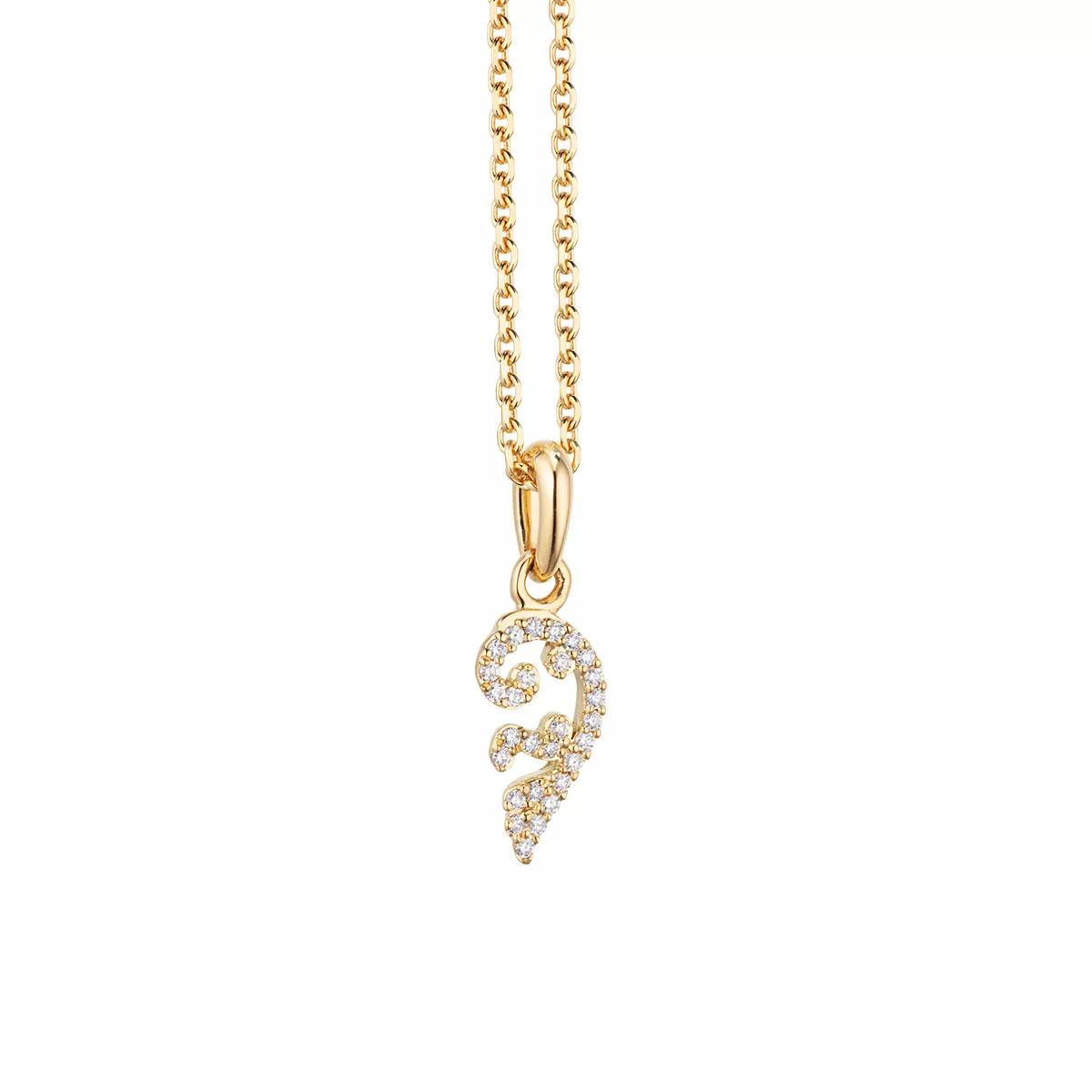 Capolavoro Armbanduhr - Necklace "Joy" 28 Diamonds Brilliant Cut - Gr. unisize - in Gold - für Damen von Capolavoro