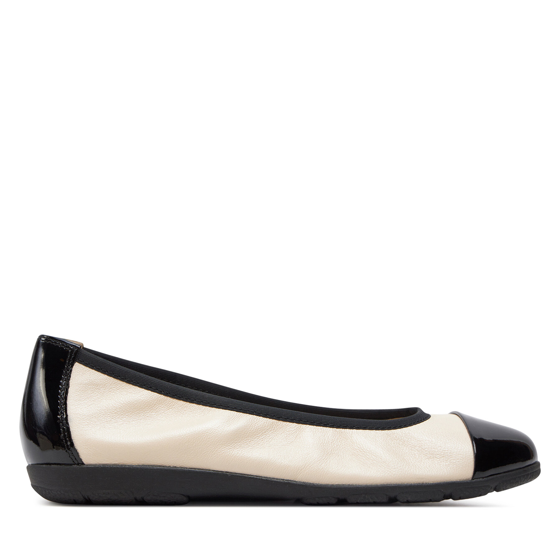 Ballerinas Caprice 9-22152-42 Cream/Black 441 von Caprice