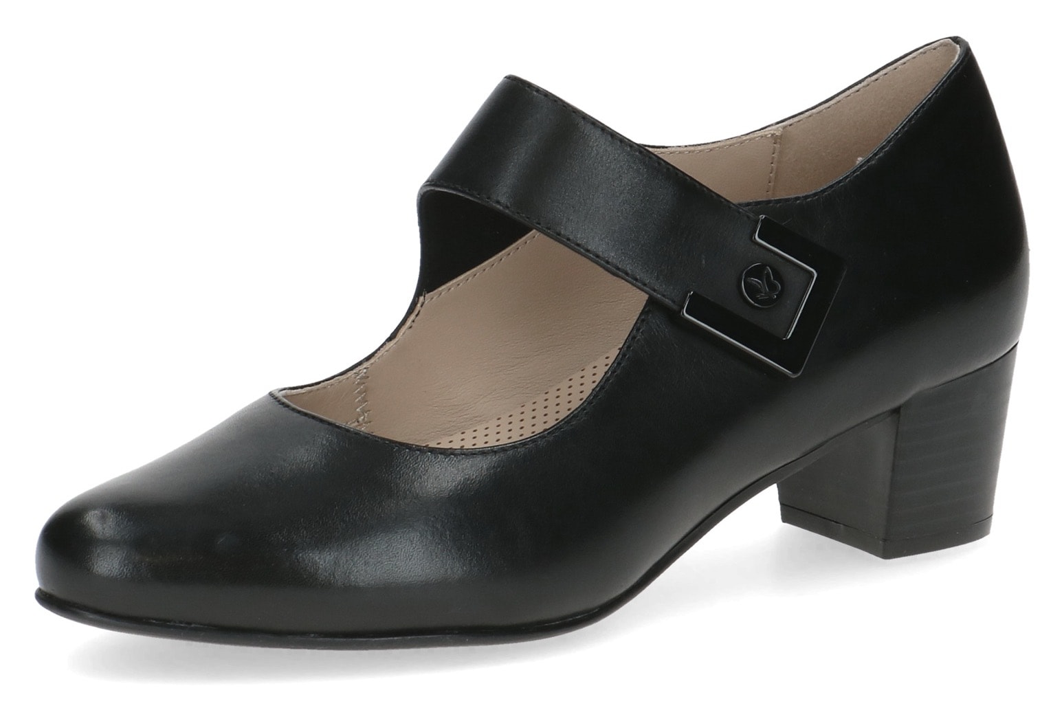 Caprice Spangenpumps, Blockabsatz, Kommunion, Festtagsmode, Weite H (=sehr weit) von Caprice