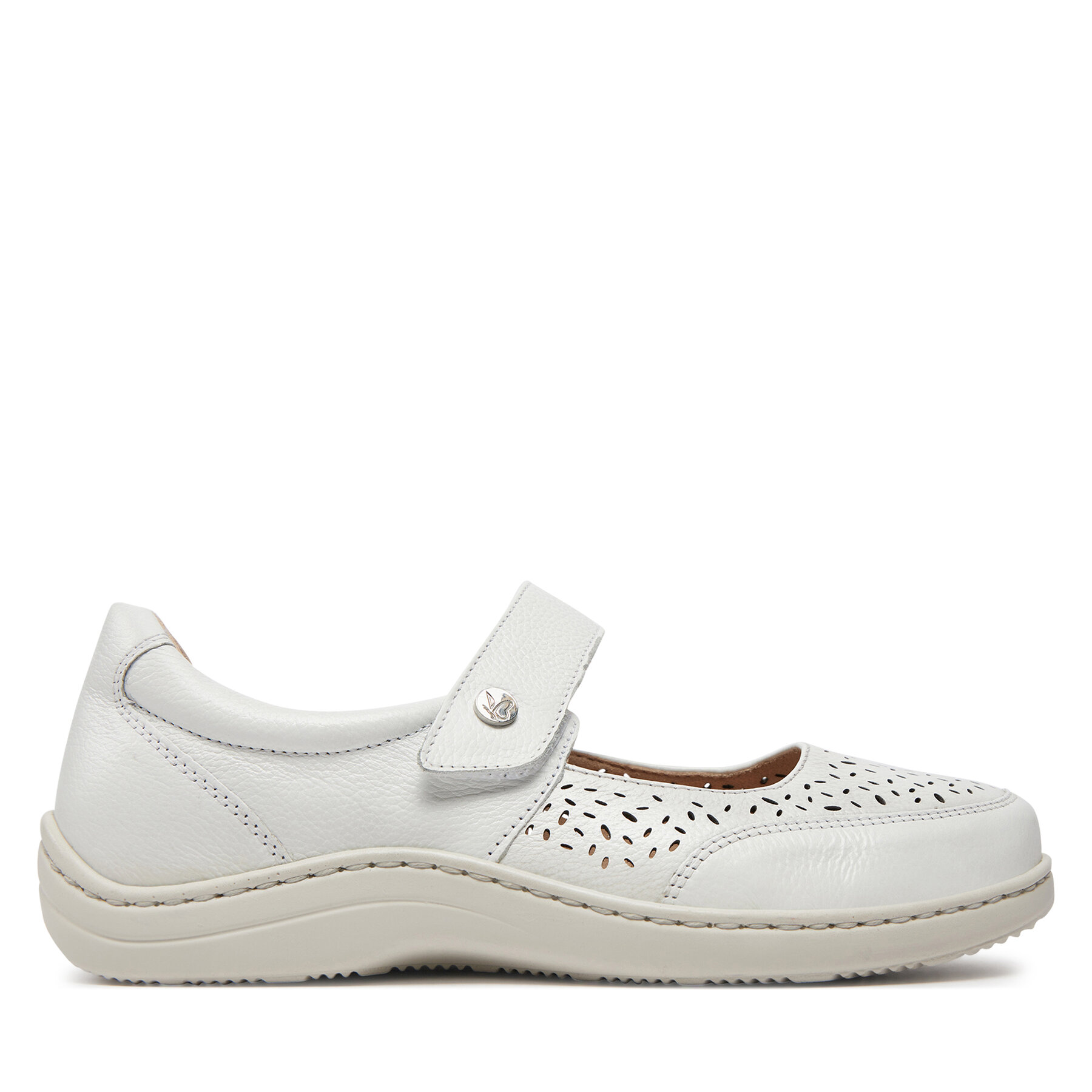 Halbschuhe Caprice 9-22156-42 White Nappa 102 von Caprice