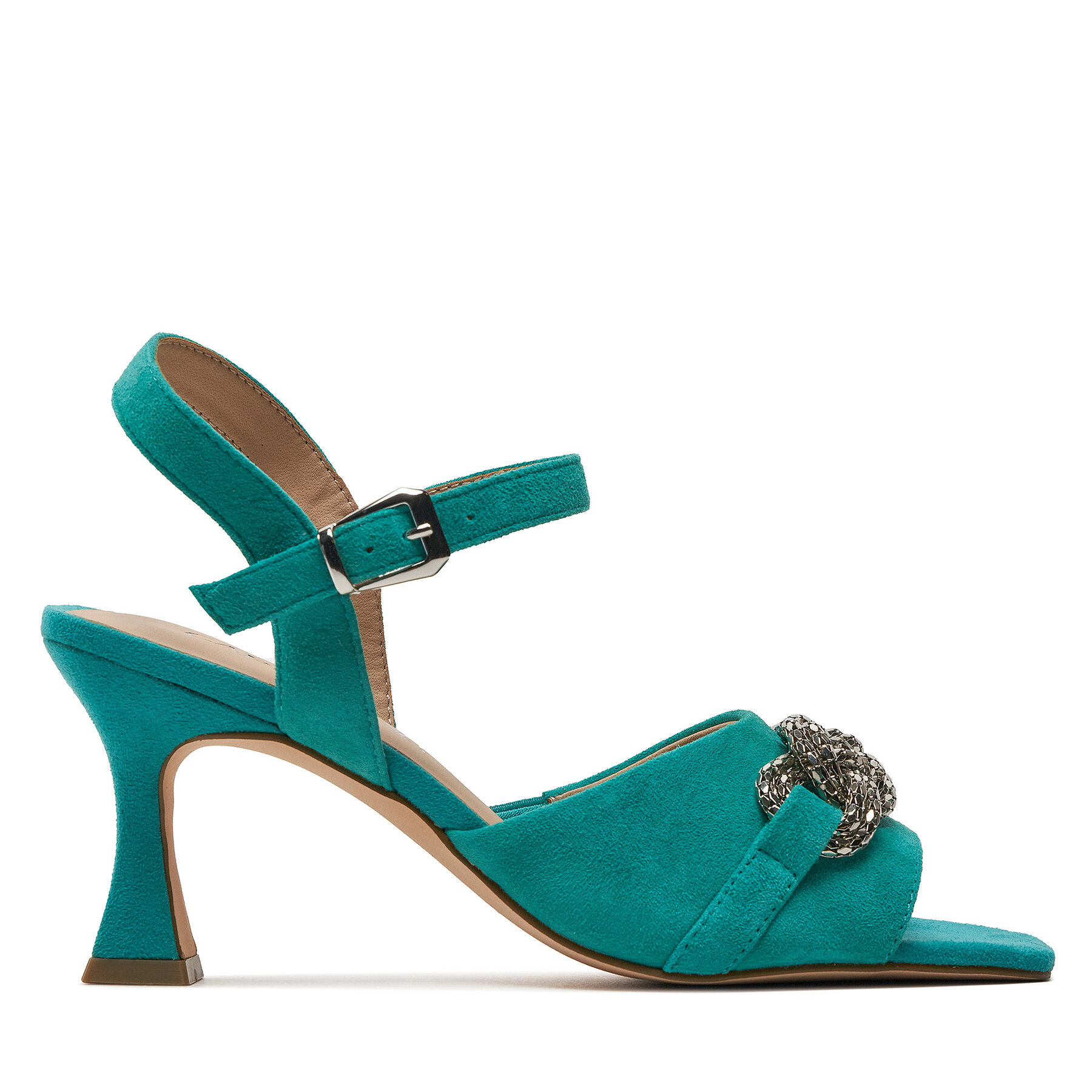 Sandalen Caprice 9-28318-42 Emerald Suede 711 von Caprice