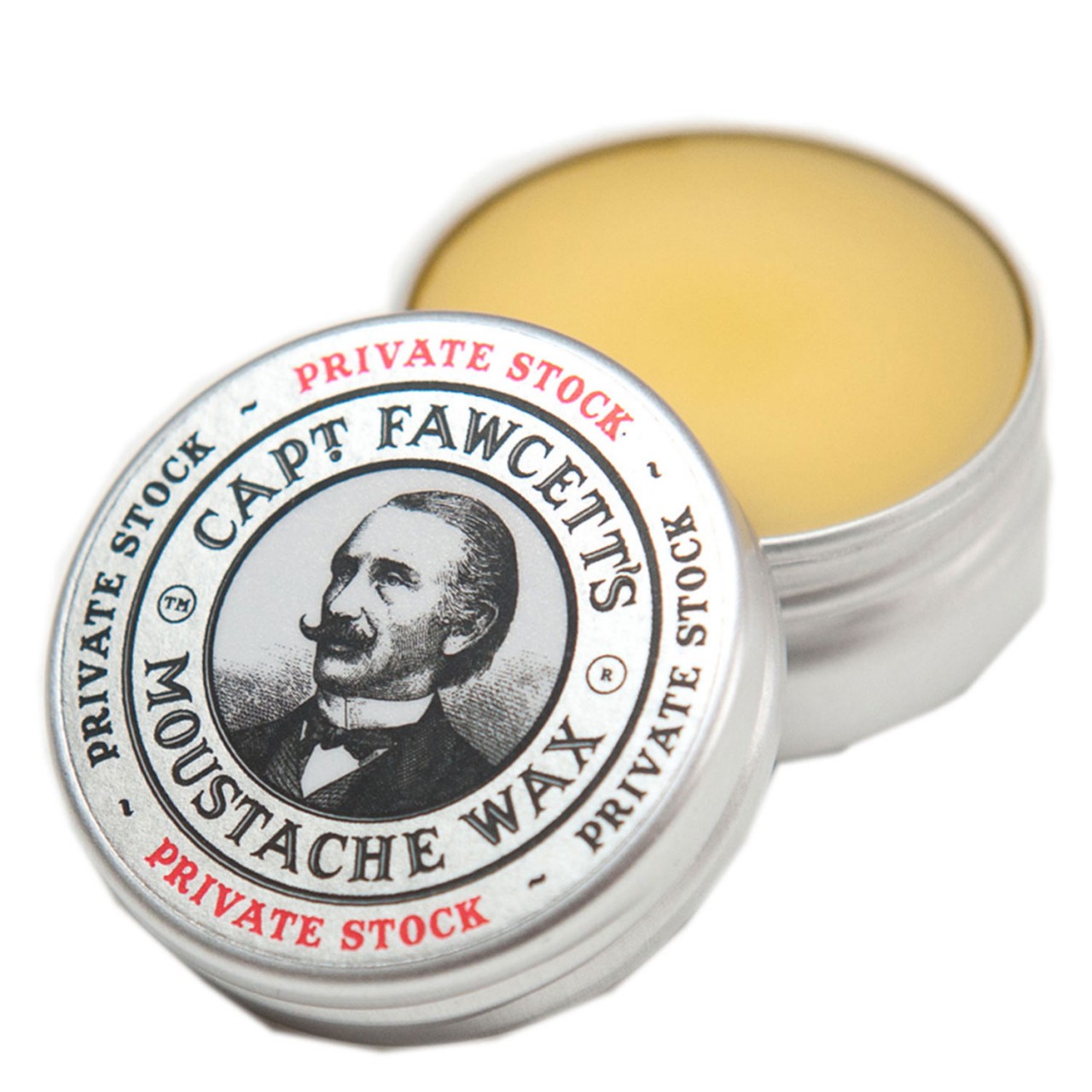 Capt. Fawcett Care - Private Stock Moustache Wax von Captain Fawcett