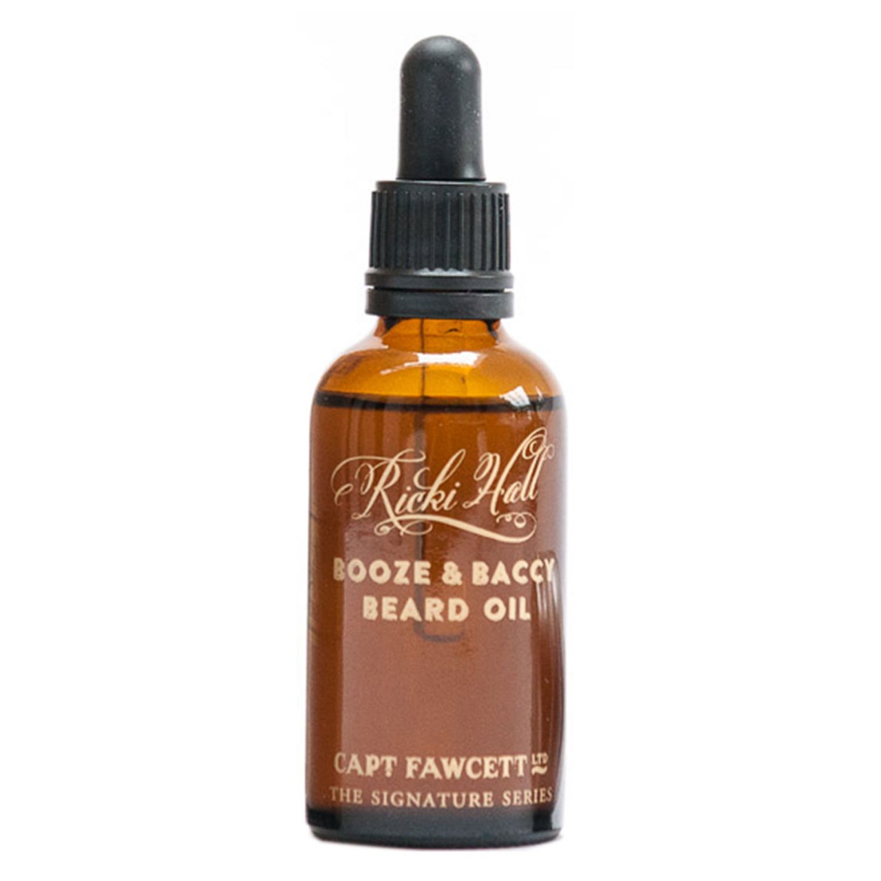 Capt. Fawcett Care - Ricki Hall's Booze & Baccy Beard Oil von Captain Fawcett