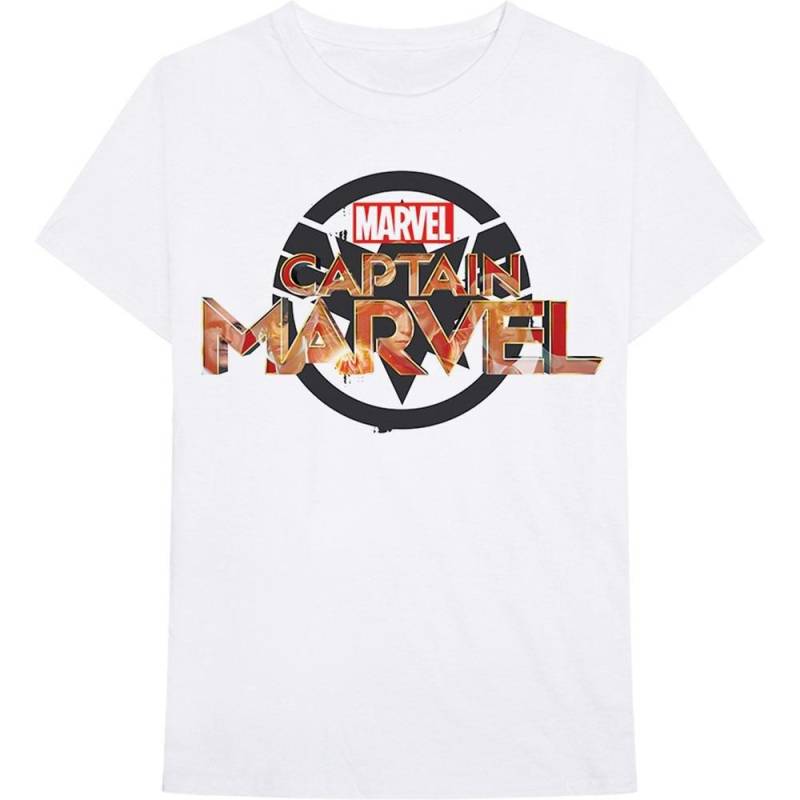 New Tshirt Damen Weiss XL von Captain Marvel