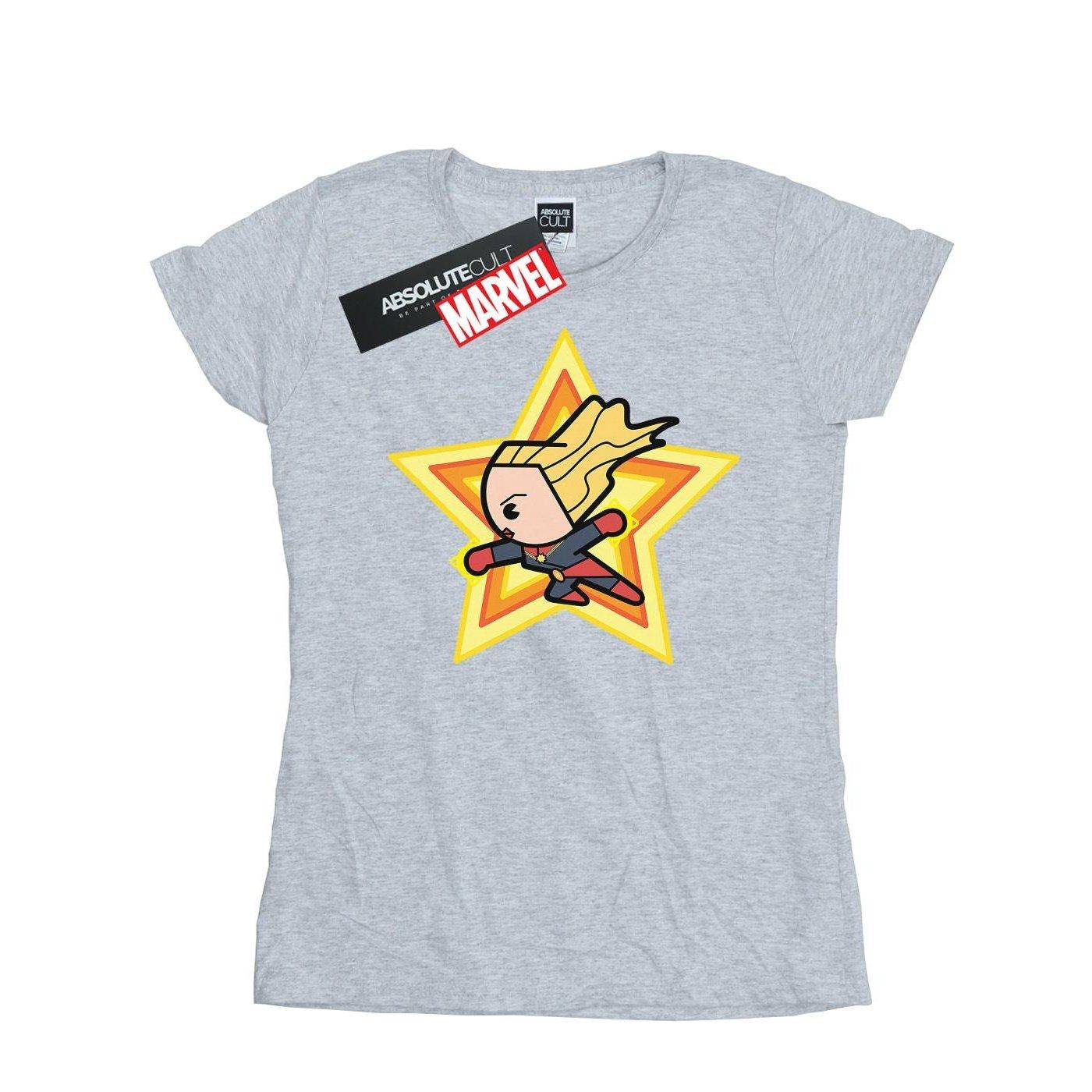 Tshirt Damen Grau M von Captain Marvel