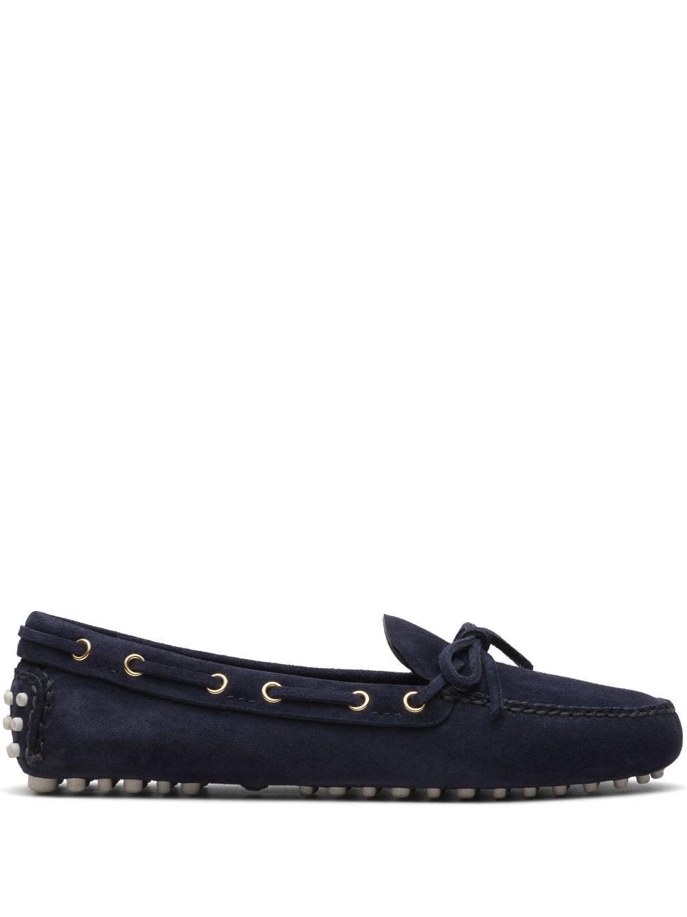 Car Shoe Lux Driving suede loafers - Blue von Car Shoe