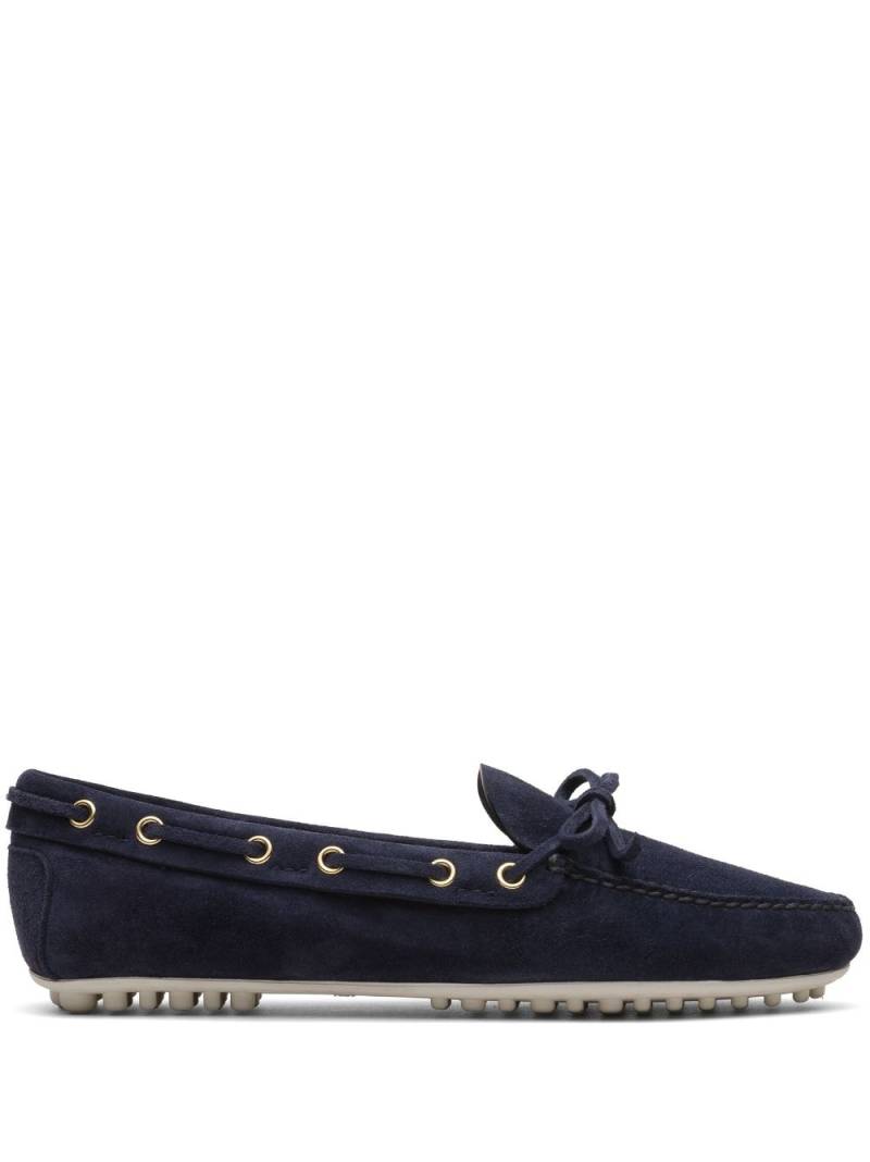 Car Shoe Lux Driving suede loafers - Blue von Car Shoe