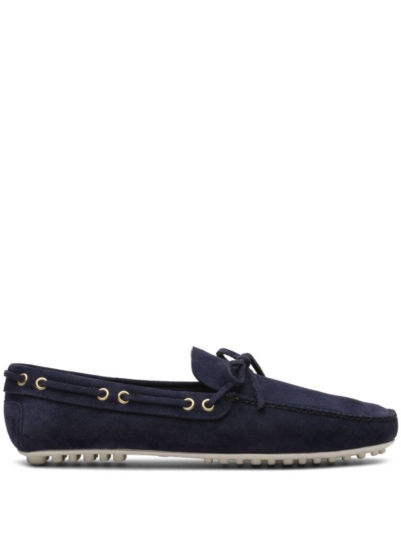 Car Shoe Lux Driving suede loafers - Blue von Car Shoe