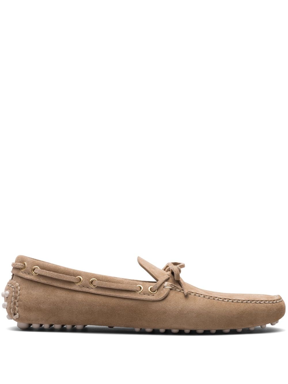 Car Shoe Lux Driving suede loafers - Neutrals von Car Shoe