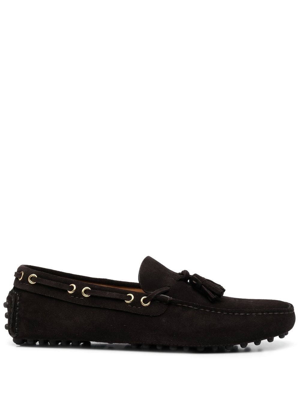 Car Shoe tasselled leather loafers - Brown von Car Shoe