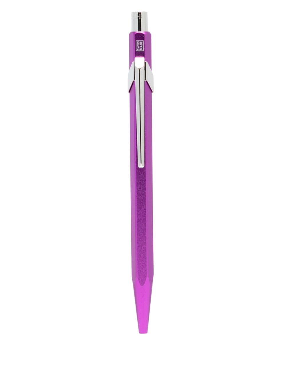 Caran d'Ache 829 Colormat-X ballpoint pen - Purple von Caran d'Ache