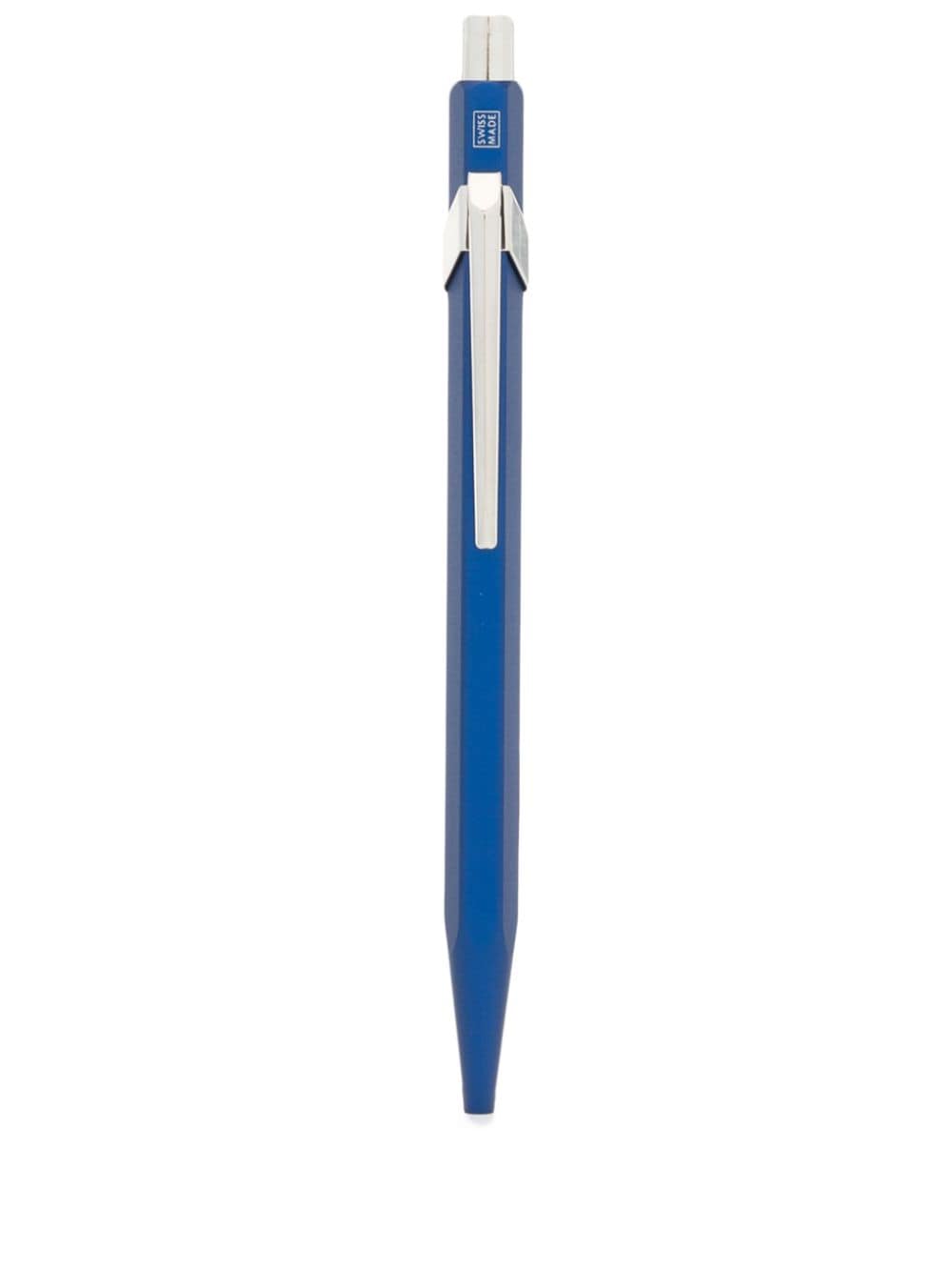 Caran d'Ache 849 logo-engraved ballpoint pen - Blue von Caran d'Ache