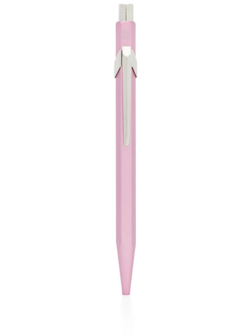 Caran d'Ache 849 logo-engraved ballpoint pen - Pink von Caran d'Ache