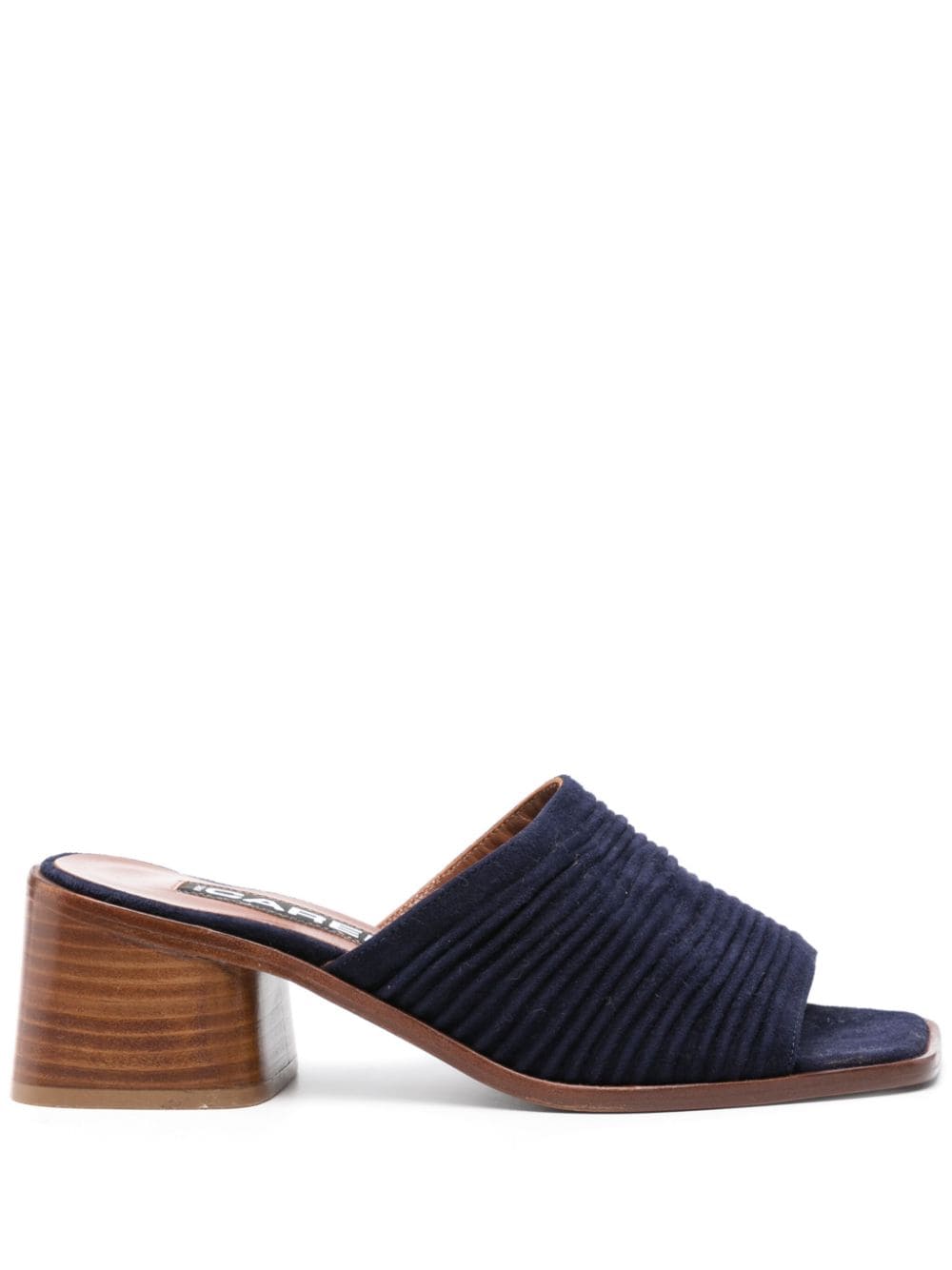 Carel Paris 60mm suede mules - Blue von Carel Paris