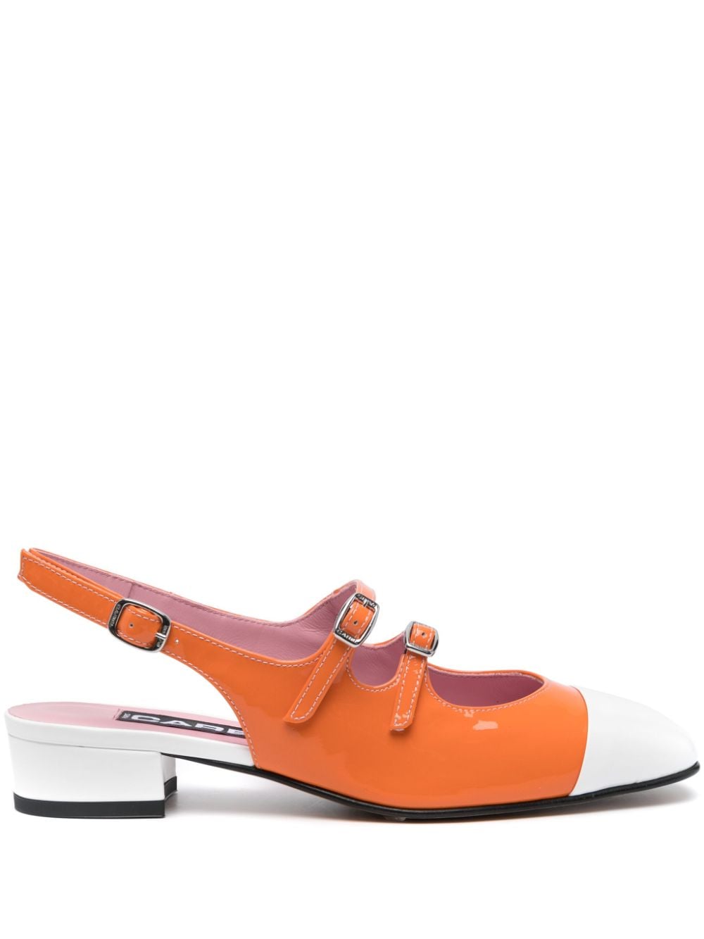 Carel Paris Abricot 30mm leather pumps - Orange von Carel Paris