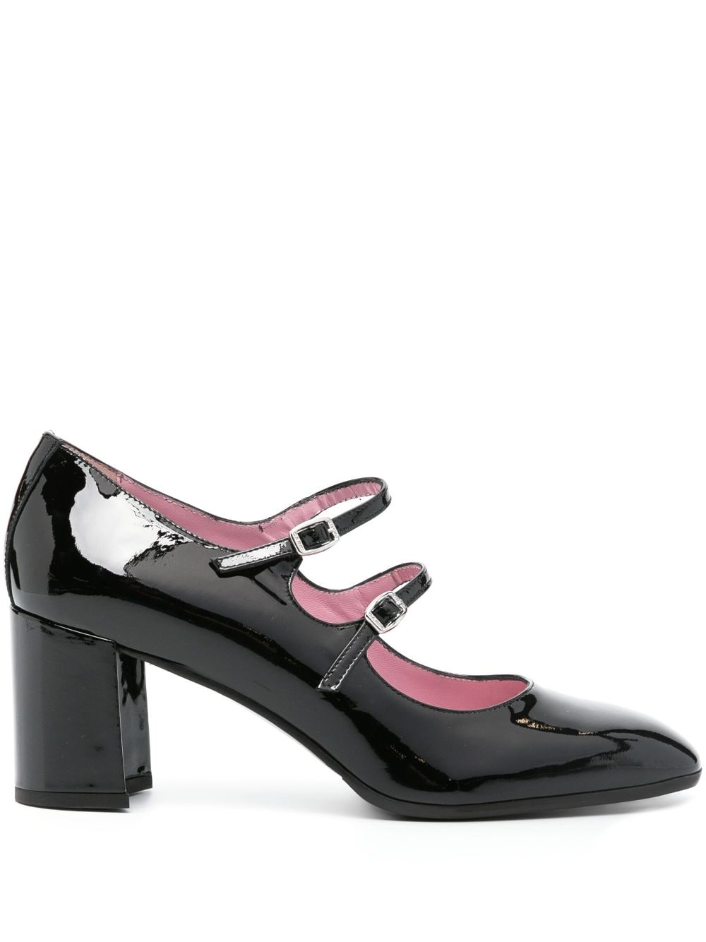 Carel Paris Alice 60mm patent leather pumps - Black von Carel Paris