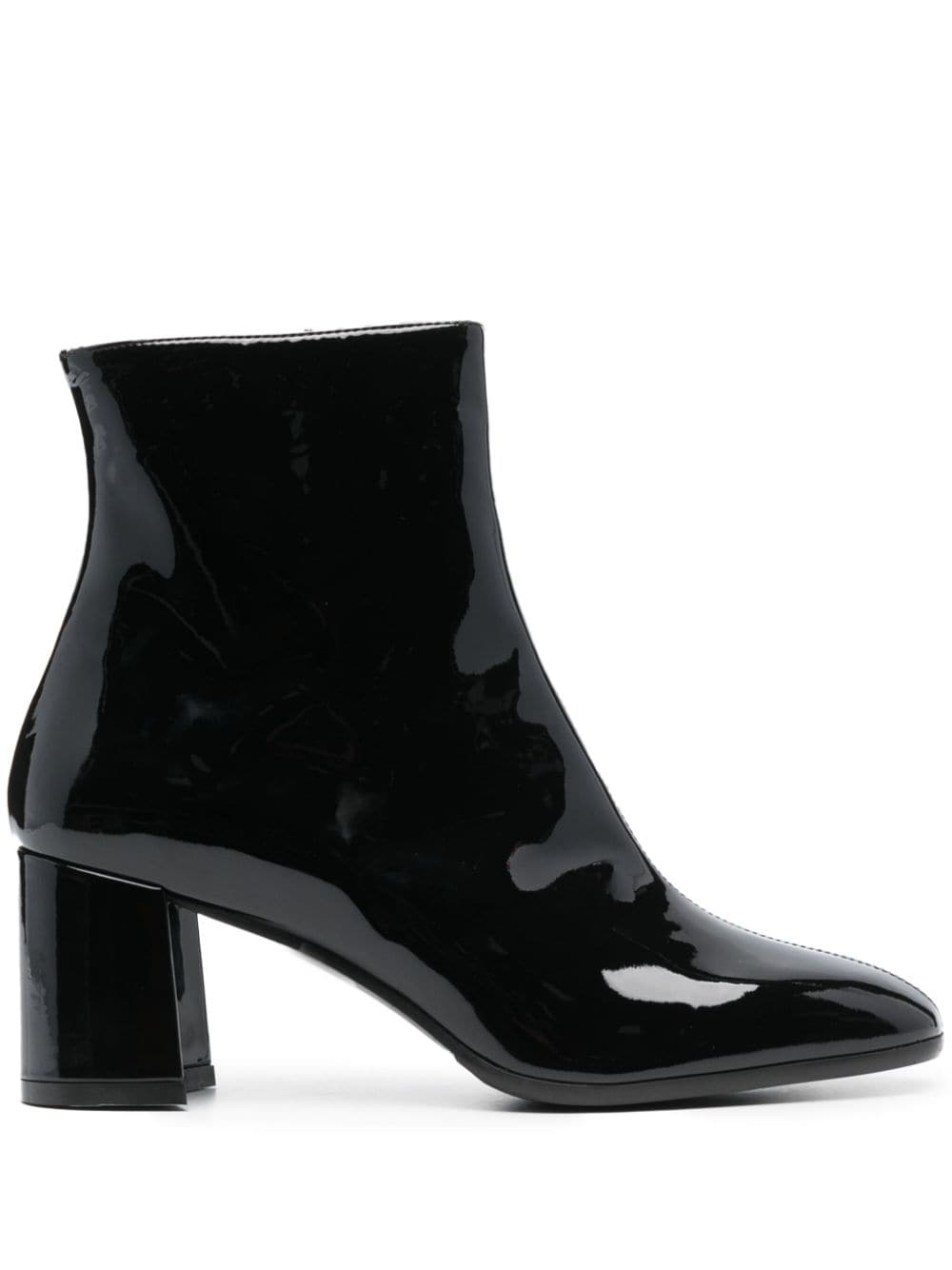 Carel Paris patent-leather ankle boots - Black von Carel Paris