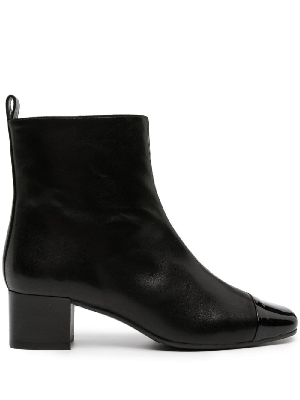 Carel Paris Estime 40mm leather ankle boots - Black von Carel Paris