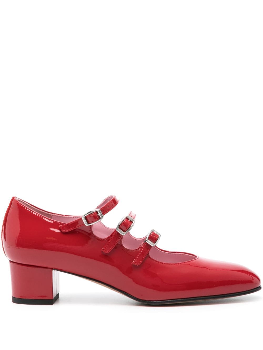 Carel Paris Kina 40mm leather pumps - Red von Carel Paris