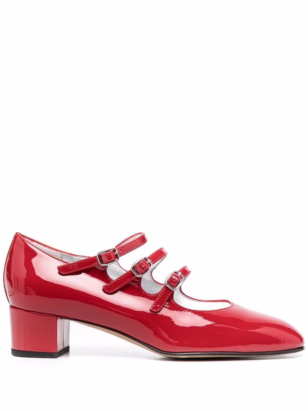 Carel Paris Kina patent-leather pumps - Red von Carel Paris