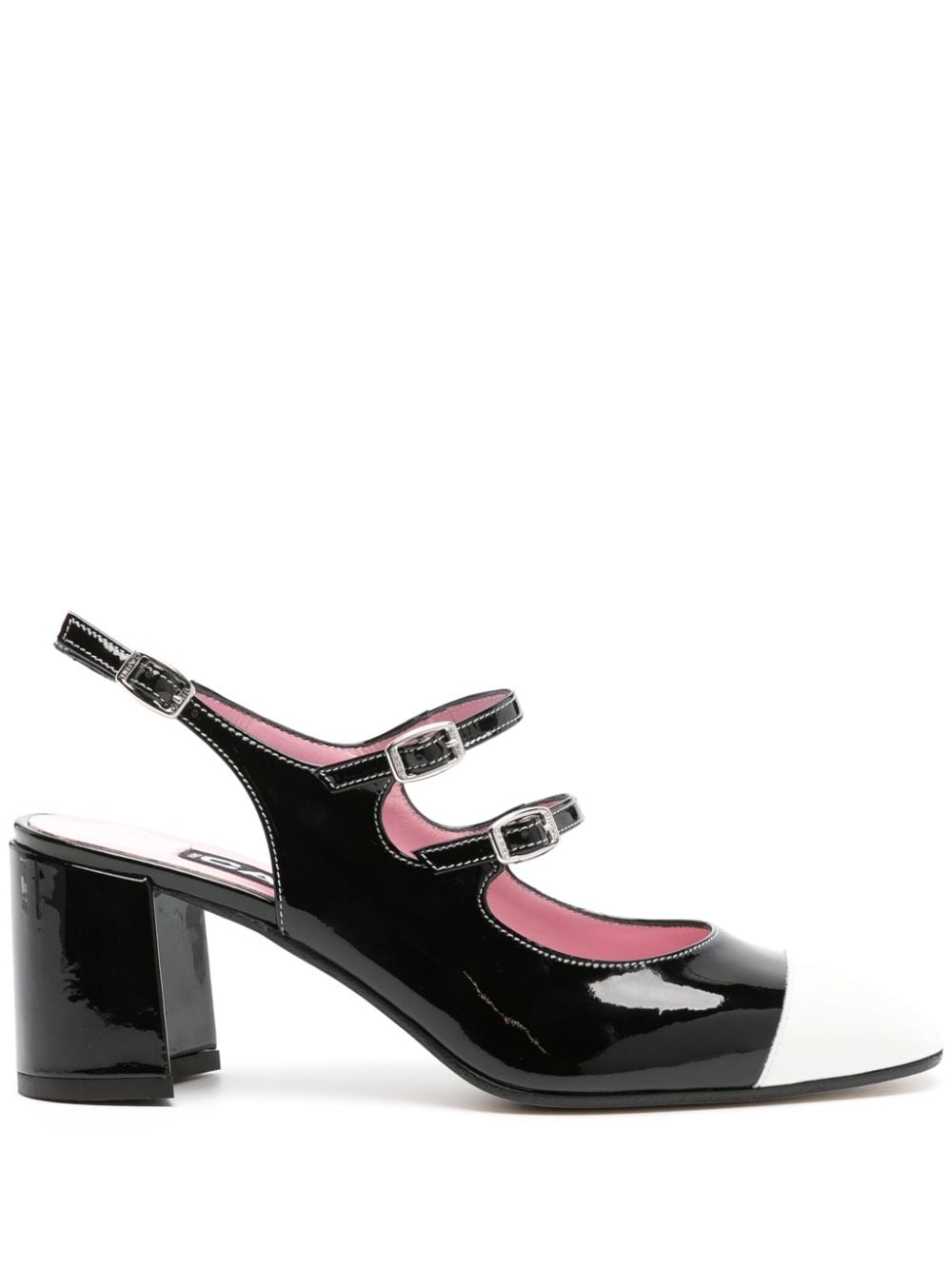 Carel Paris Papaya 60mm patent-leather pumps - Black von Carel Paris