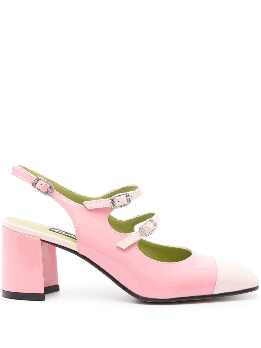 Carel Paris Papaya 60mm patent-leather pumps - Pink von Carel Paris