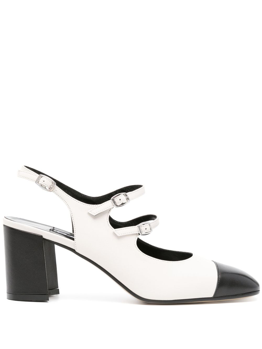 Carel Paris Peche 60mm leather pumps - White von Carel Paris