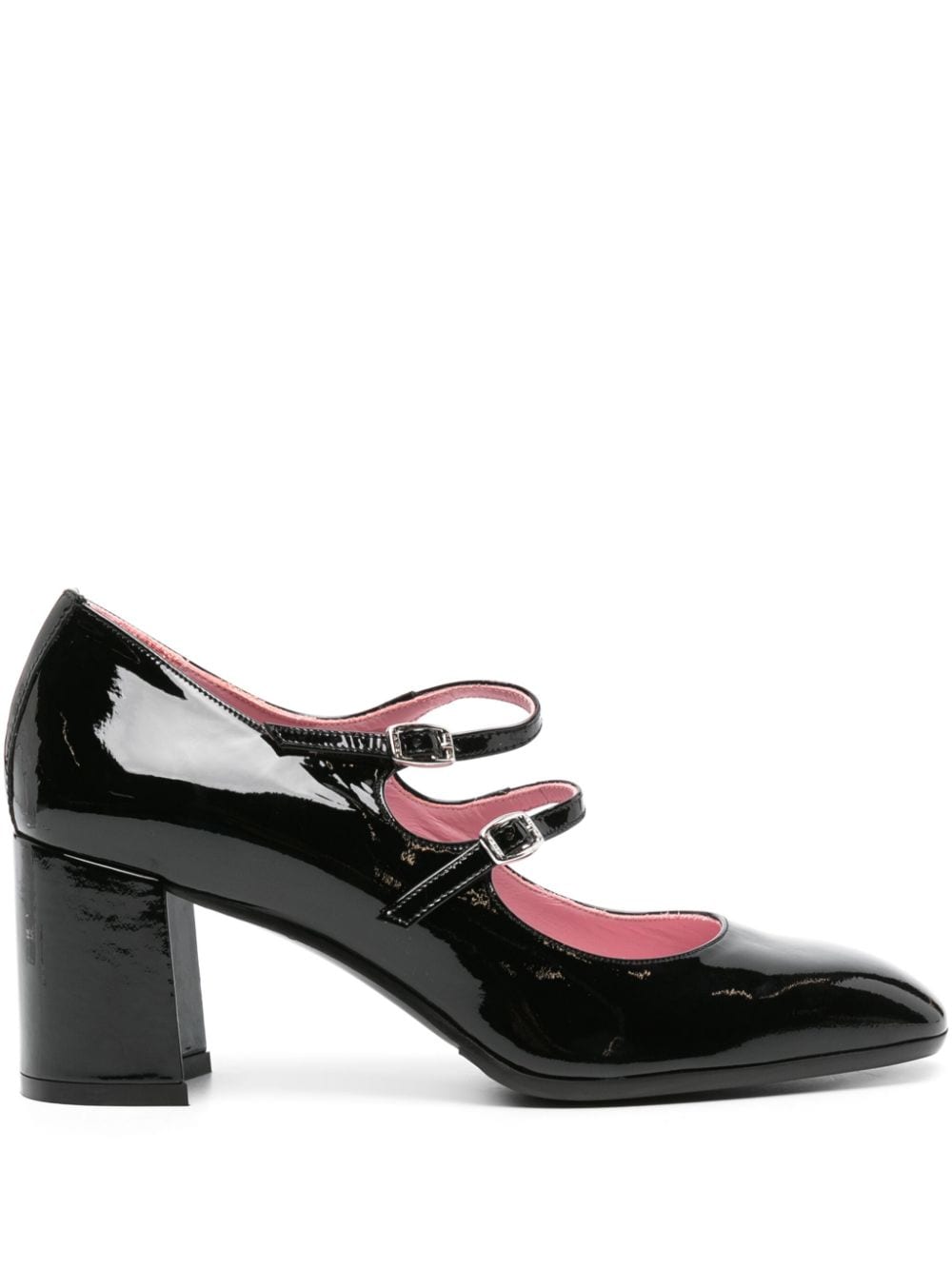 Carel Paris patent-leather Mary Jane pumps - Black von Carel Paris