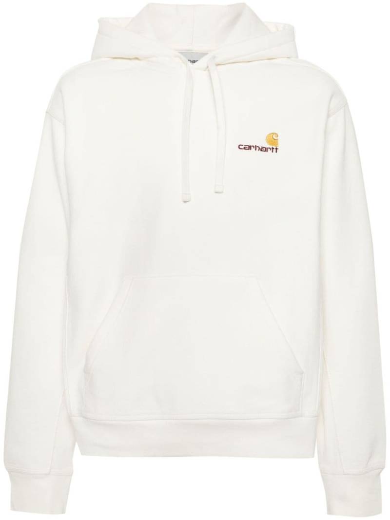 Carhartt WIP American Script drawstring hoodie - Neutrals von Carhartt WIP